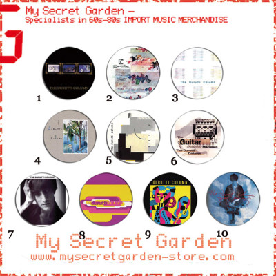 The Durutti Column - The Return Of,  LC, Without Mercy Album Pinback Button Badge Set ( or Hair Ties / 4.4 cm Badge / Magnet / Keychain Set )